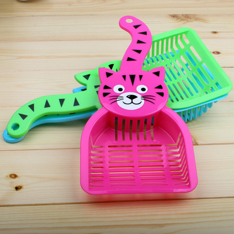 Cat-Shaped Pet Litter Scoop for Pet Supplies