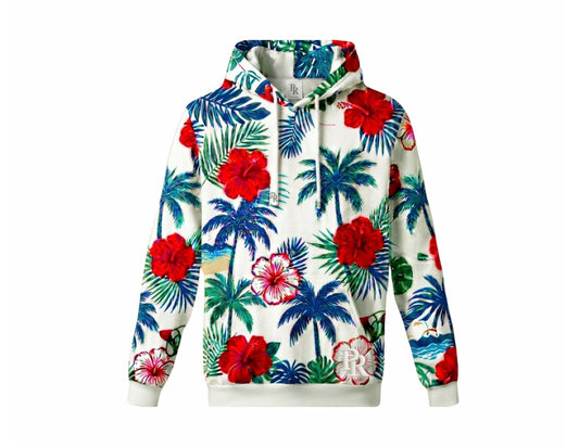 Siempre Boricua Tropical Hoodie