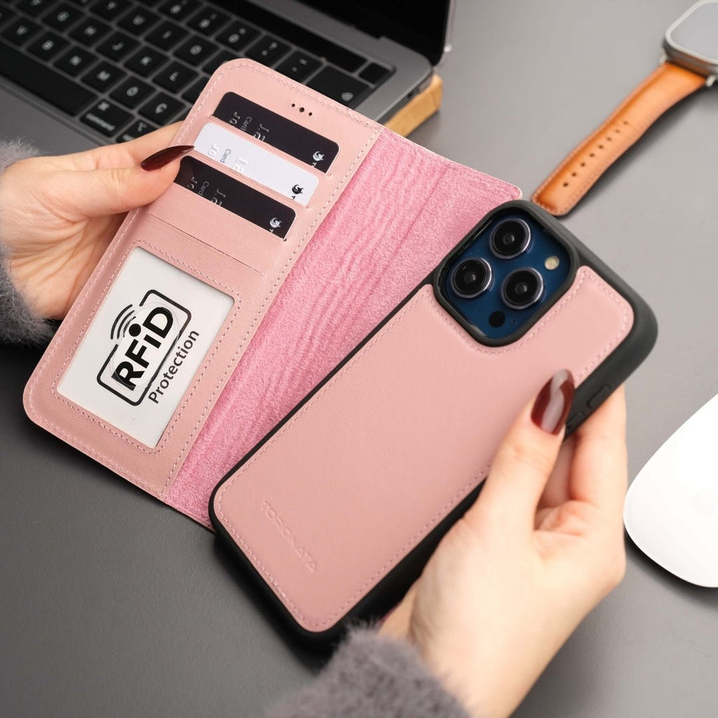 Casper iPhone 16 Pro Max Wallet Case Leather MagSafe