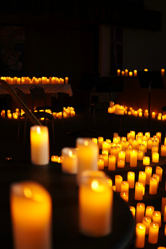 Personalized Zodiac Soy Candle - lit candles